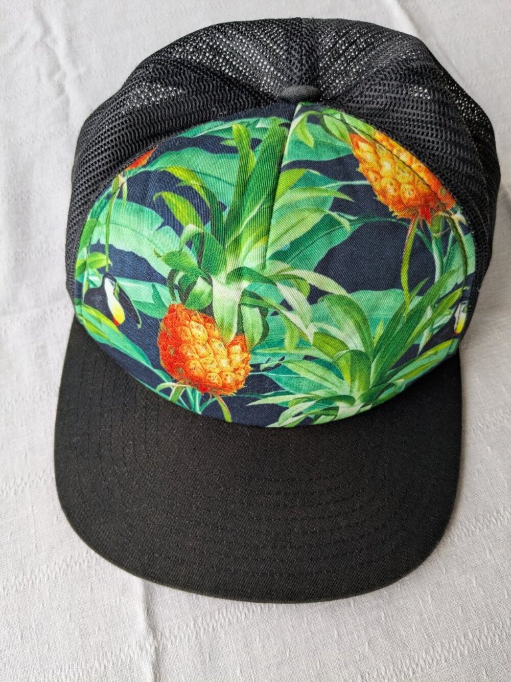Hurley Vividly Colored Tropical Trucker Hat